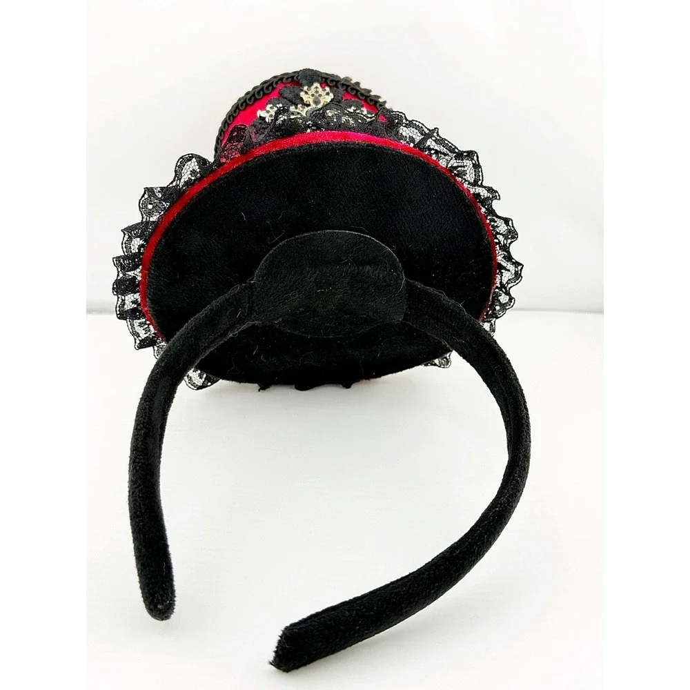Spirit Halloween Gothic Mini Top Hat Headband From 2014.